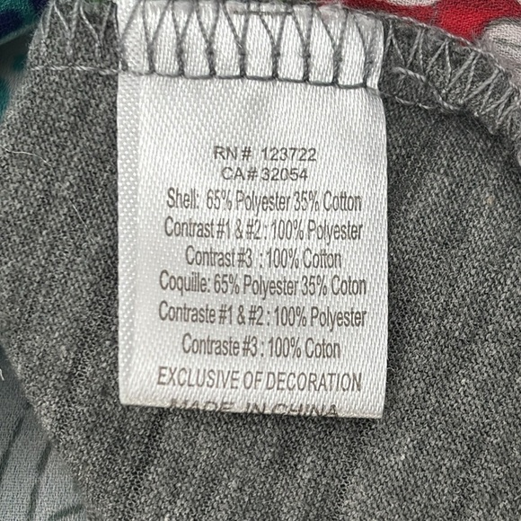 One September Anthropologie Women's Multicolor Patchwork Top size P/Small - Picture 6 of 8